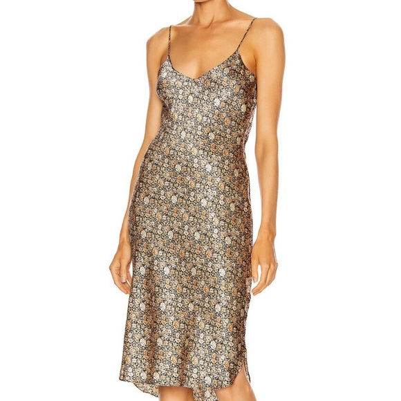 Nili Lotan Silk Satin Dress - Picture 1 of 7